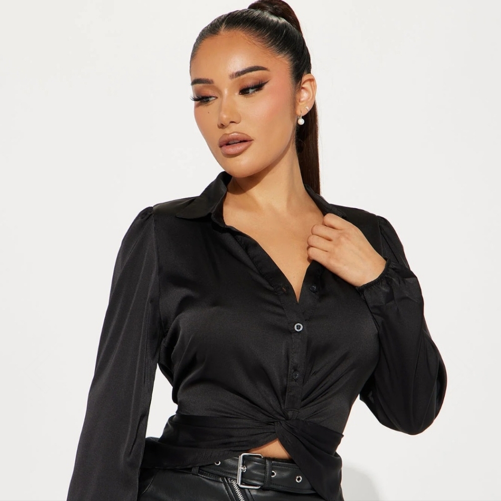Satin blouse